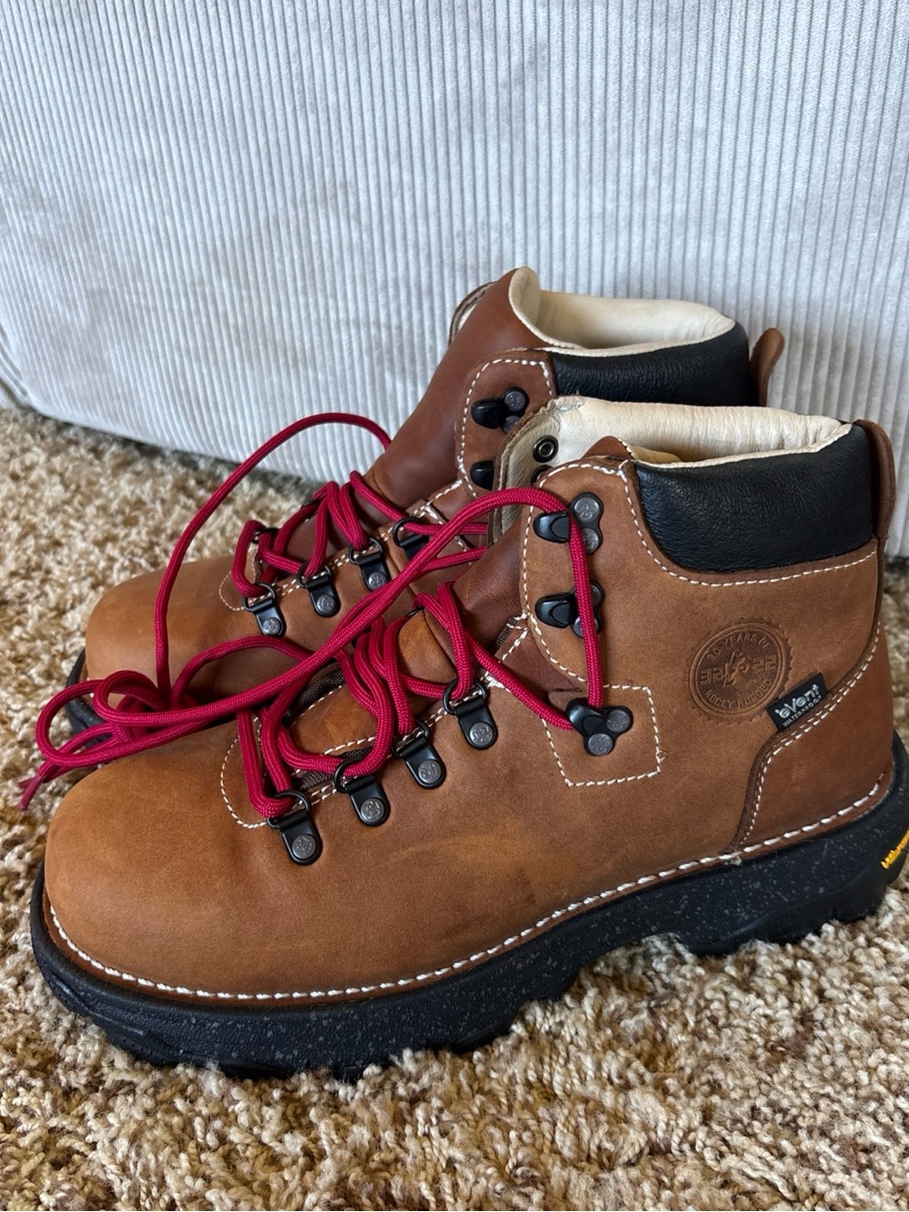 Rocky Rampage Waterproof Hiking Men’s Brown Casual Boots RKS0596 Size 8 Wide